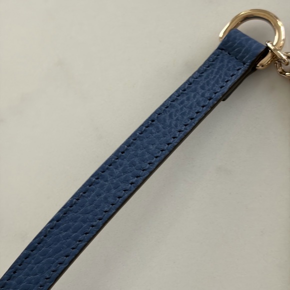 Gucci Royal Blue Crossbody Bag with Gold Hardware - Picture 3 of 10